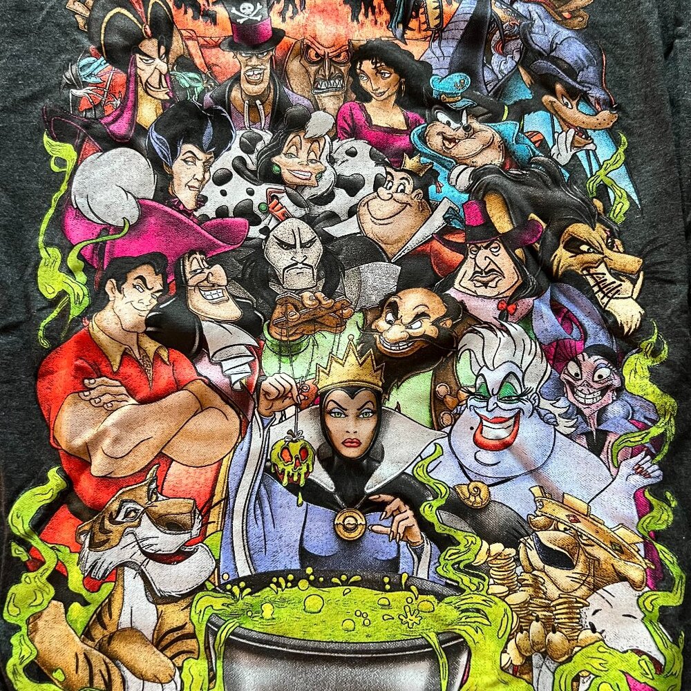 Disney Villains Black T-Shirt